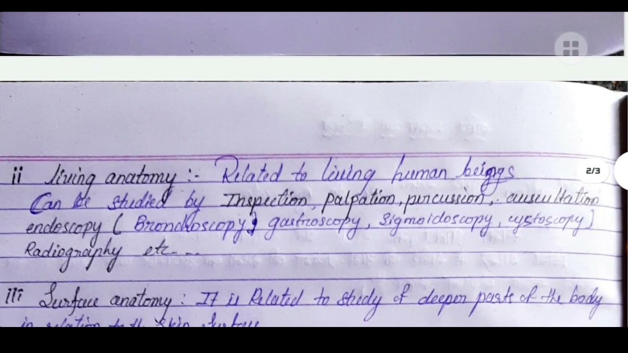 BAMS 1ST PROF [ INTRODUCTION TO ANATOMY ] DETAILED EXPLANATION OF ANATOMY & IT'S SUB - DIVISIONS