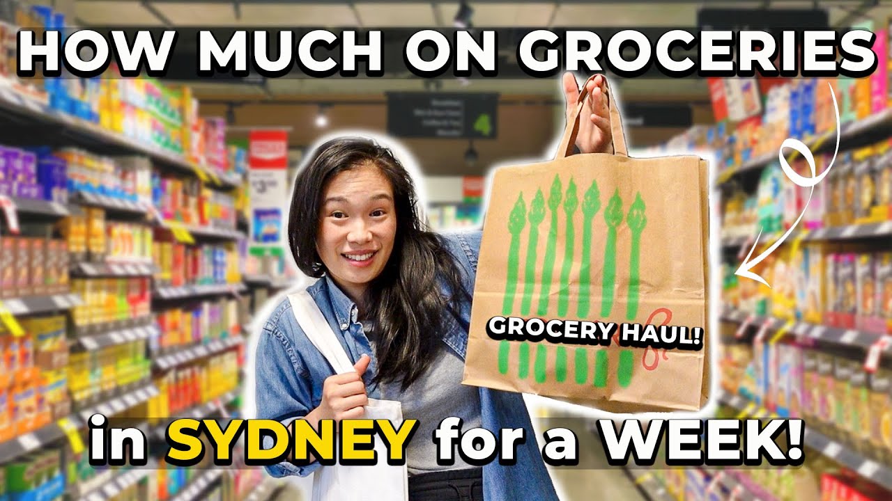 18 MEALS for $49 AUD - How Much I Spend on Food in a Week! Sydney Grocery Haul Weekly Vlog 2023