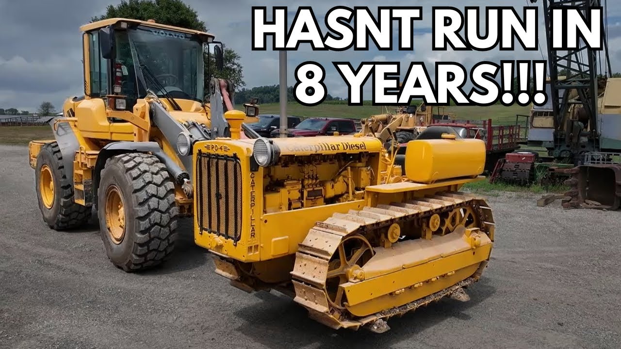 Caterpillar RD-4 и скрепер | Отправляемся в Браунсвилл в 2024 году
