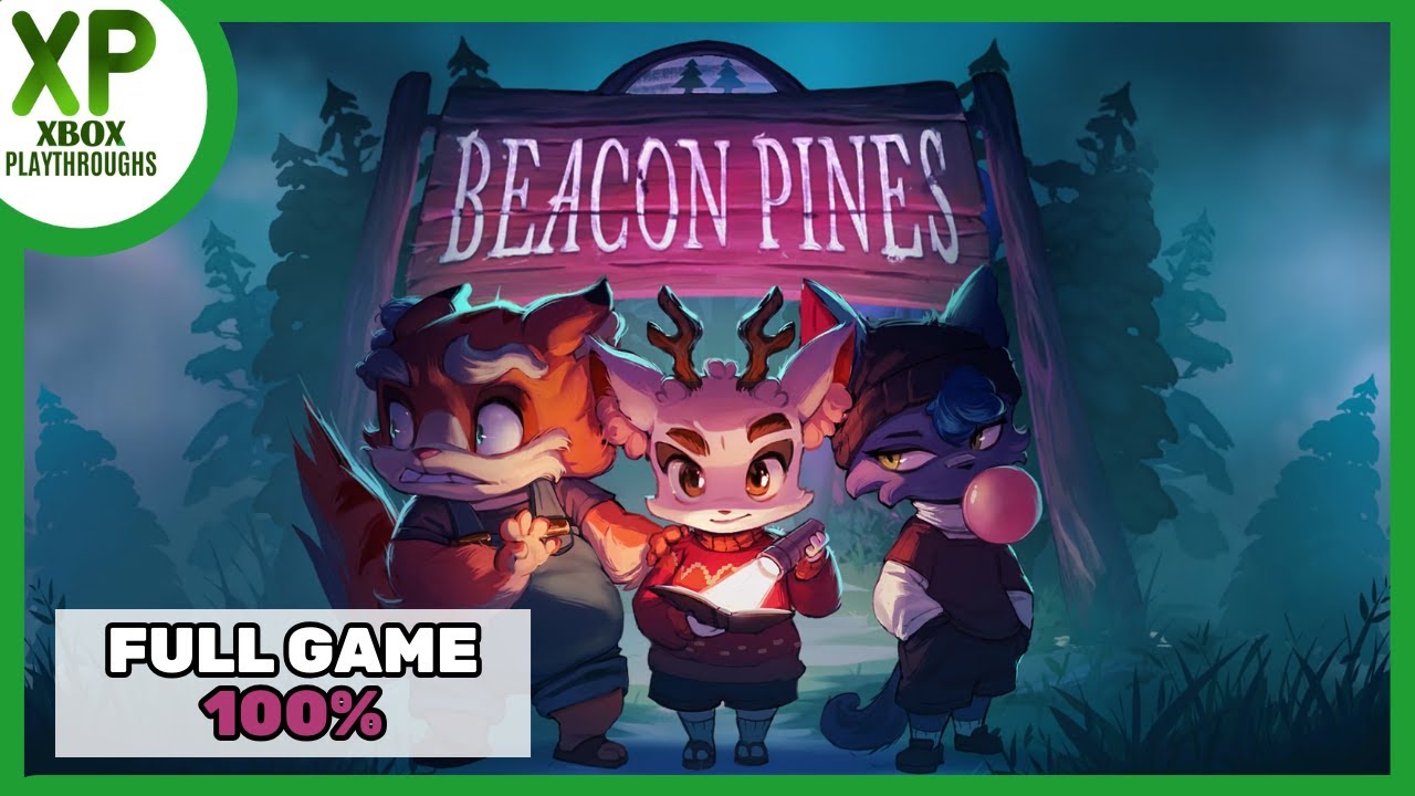 Beacon Pines | 100% Full Game Playthrough (No Commentary)