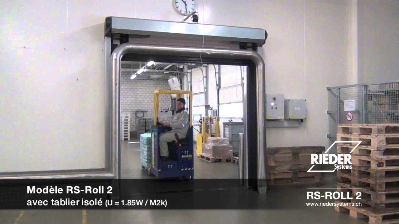 Rieder Systems - Porte rapide à enroulement RS-Roll 2
