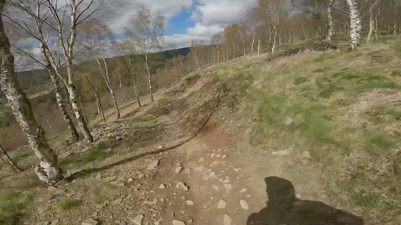 GLENTRESS mtb trails - Castle black #mondrakerbikes #mtb #downhill #enduromtb 