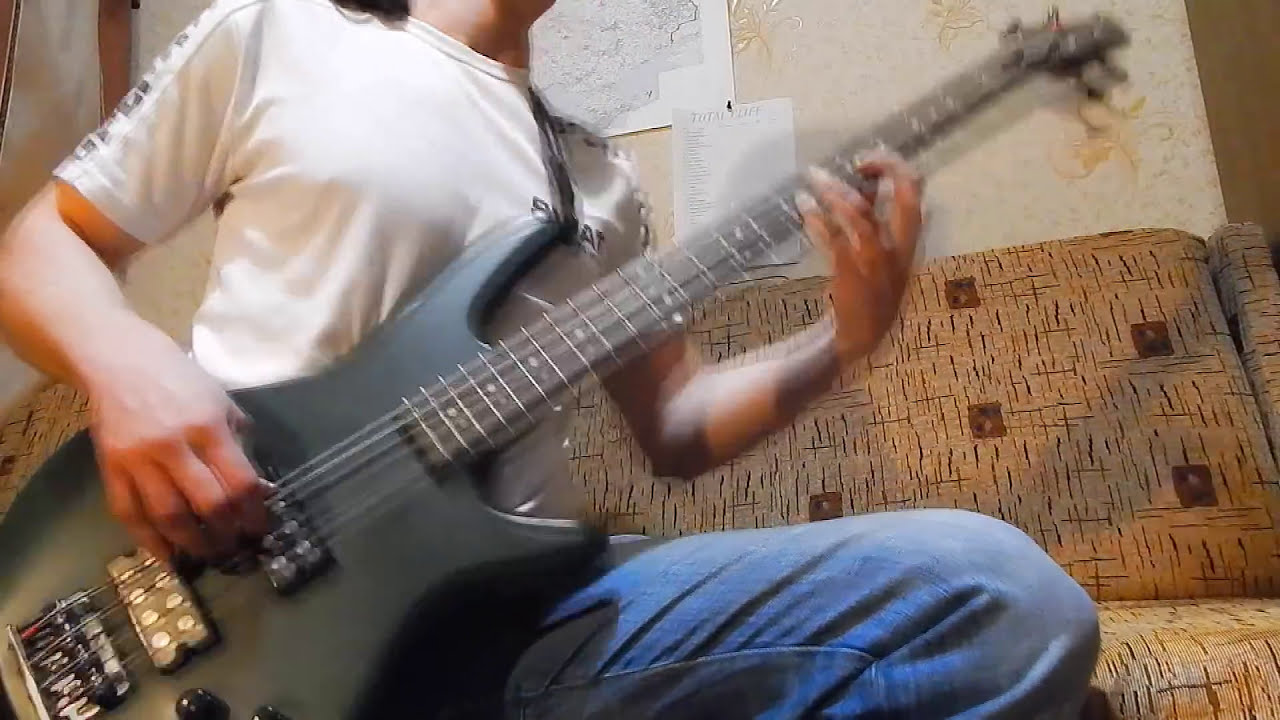 Metallica Fight Fire With Fire bass cover (tabs in description)