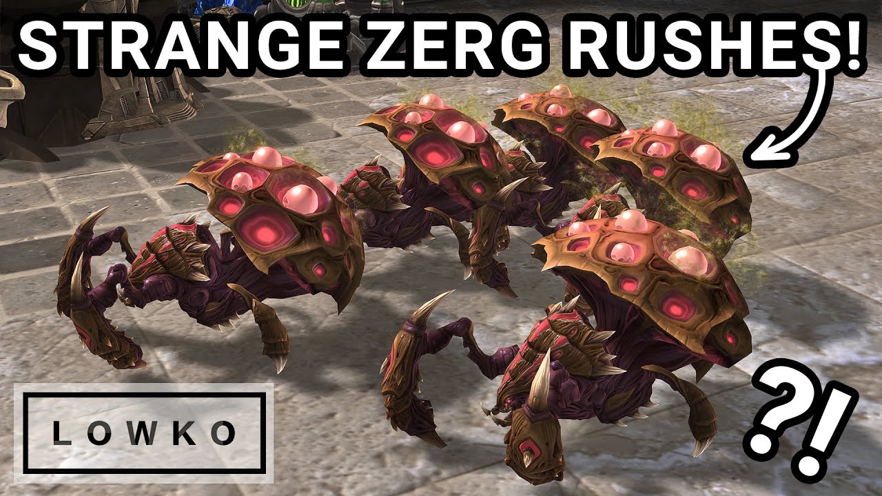 StarCraft 2: SWARM HOST Rush vs Bio Terran?! (Erik vs GuMiho)