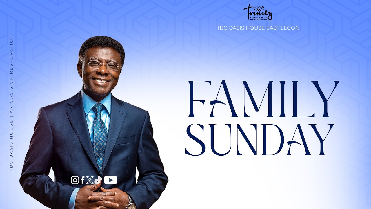 SUNDAY SECOND SERVICE [LIVE] FROM OASIS HOUSE || 11.01.2026