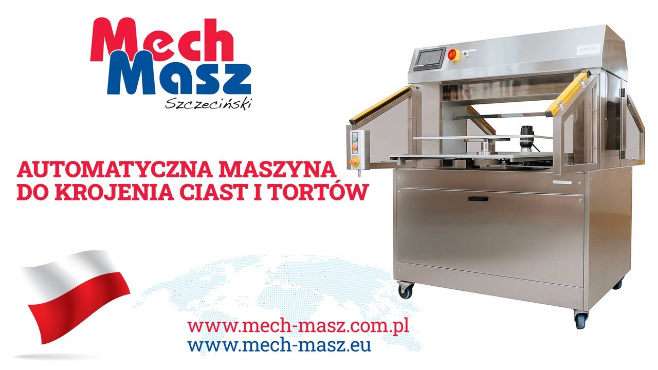 Automatyczna maszyna do krojenia ciast i tortów