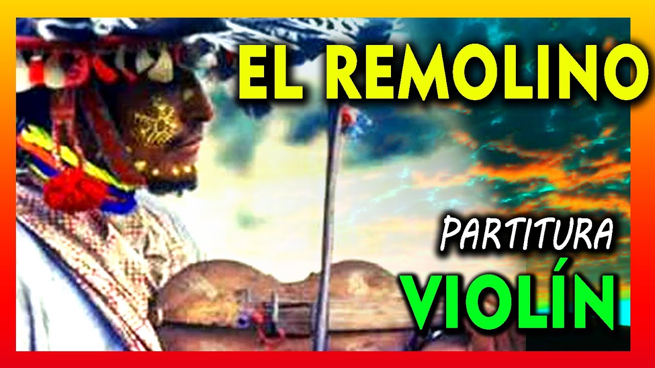 Tocar EL REMOLINO gato en VIOLIN TUTORIAL PARTITURA