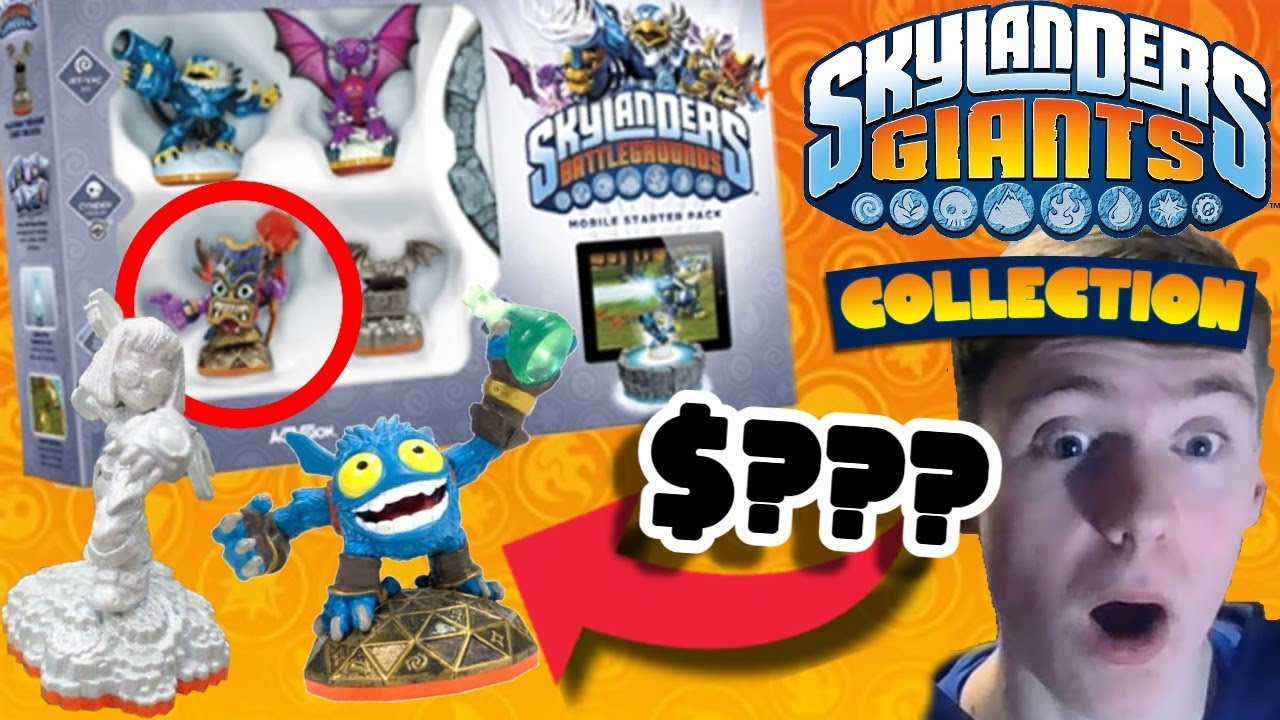 MY COMPLETE SKYLANDERS GIANTS COLLECTION!!