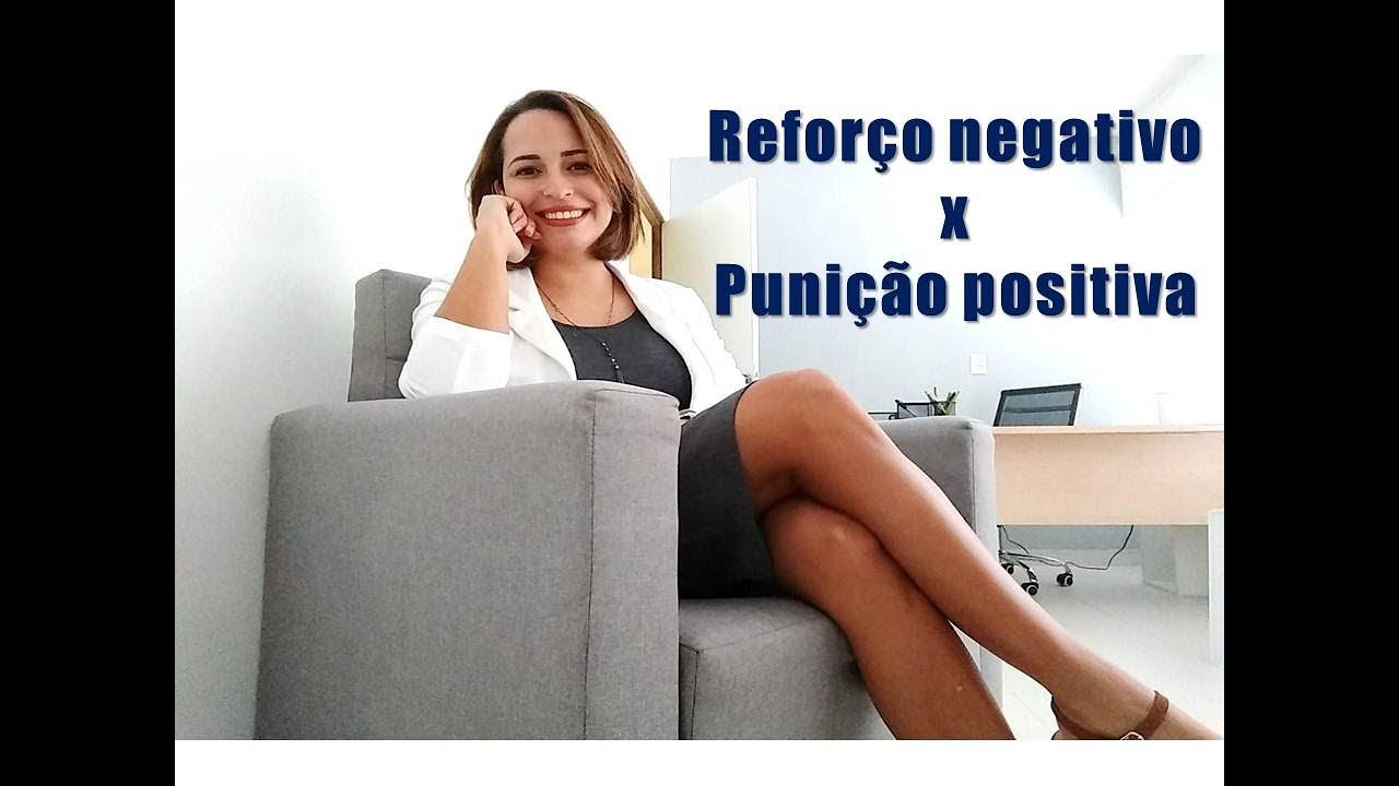 Análise do Comportamento - Parte 06: Reforço Negativo x Punição Positiva