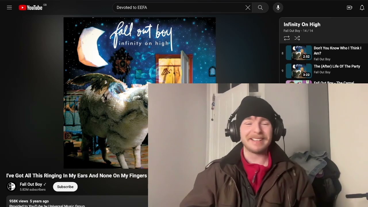Fall Out Boy - I've Got All This Ringing in My... Reaction