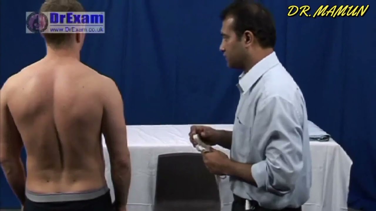 SPINE EXAMINATION MRCS OSCE DR.EXAM