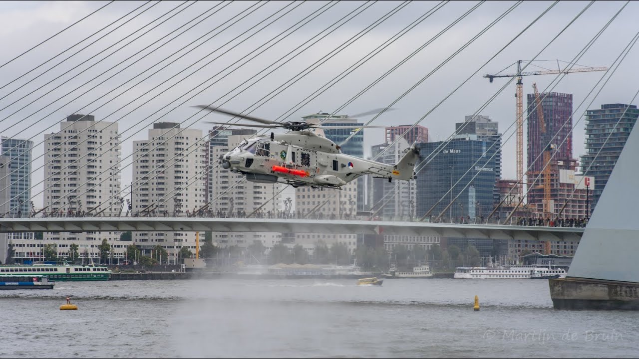 Dutch Navy NH-90 at the World Port Days Rotterdam 🚁