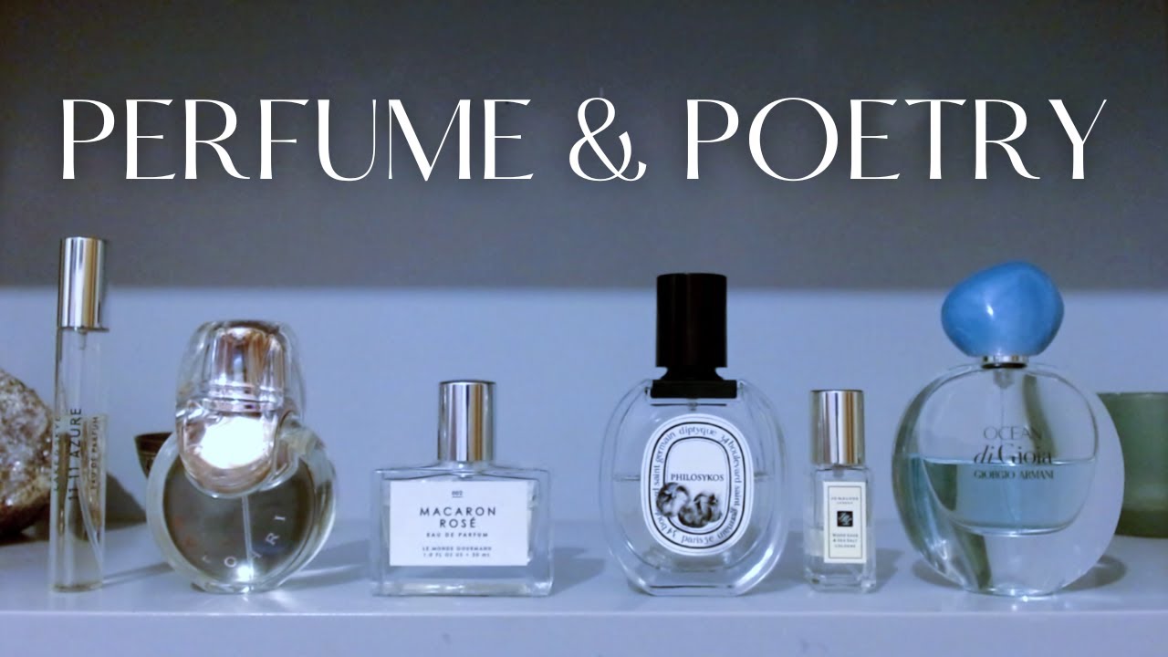 August perfume tray + poetry