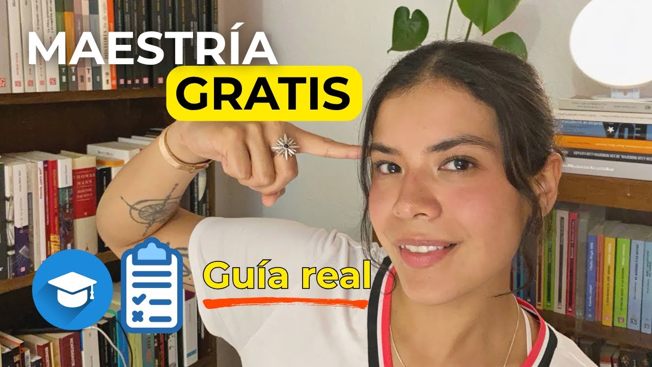 ESTUDIA una MAESTRÍA GRATIS | Guía real Beca CONACYT