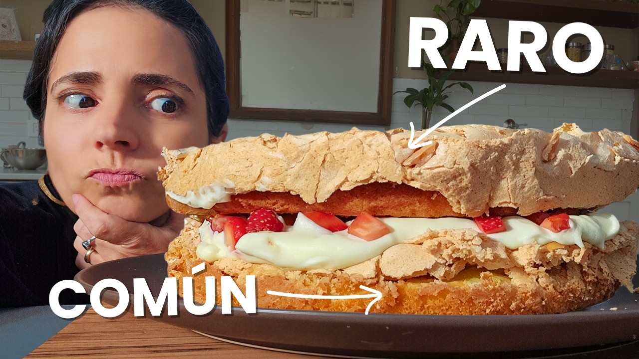 Esta torta es rarísima