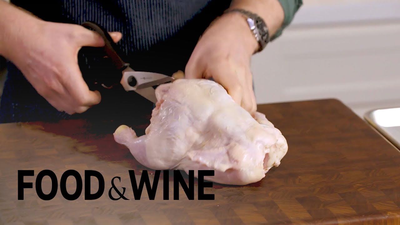 Butchering a Whole Chicken Quick and Easy | Mad Genius Tips | Food & Wine