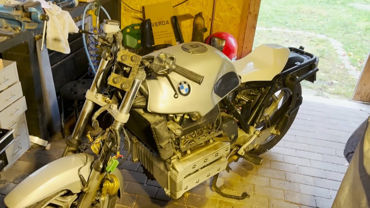 BMW K100 Umbau zum Caféracer Teil 1! Nordic Selfmade