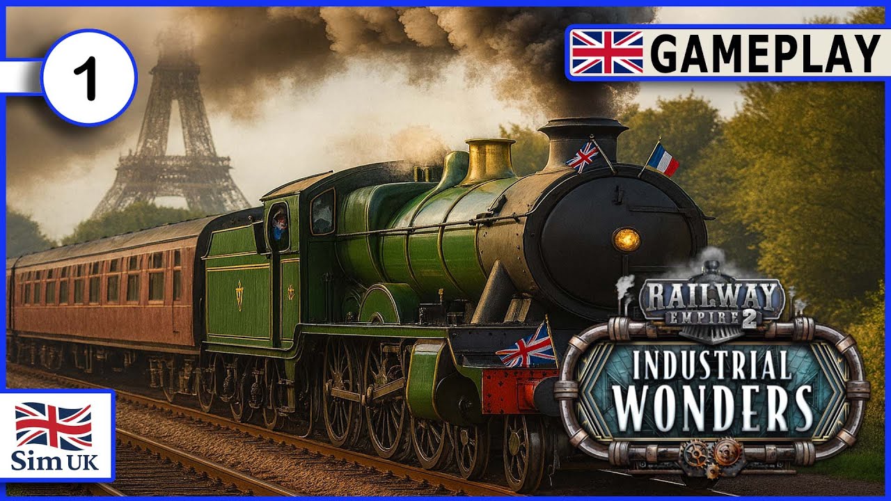 Part 1  |   Railway Empire 2 - DLC Industrial Wonders - Eifel Tower