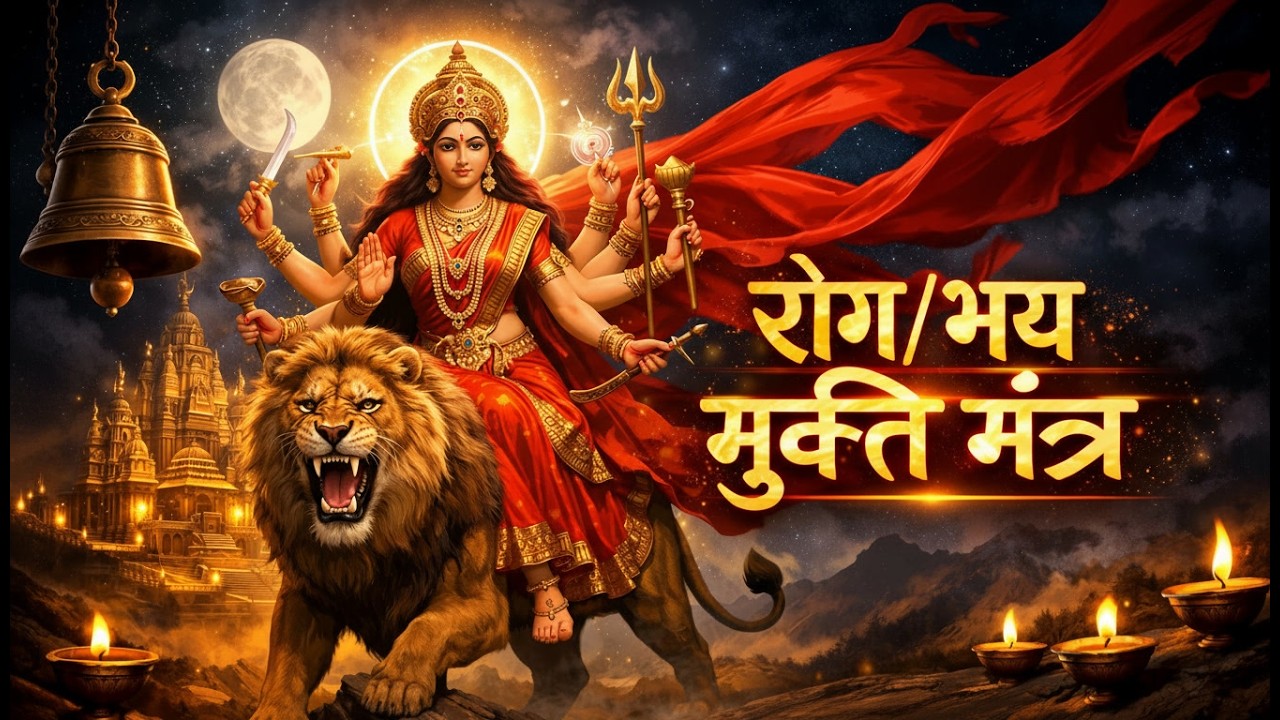 रोग भय मुक्ति मंत्र 🙏 | रोग और भय दूर कर गहरी नींद पाएँ | Rog Bhay Mukta Mantra | Deep Sleep Music