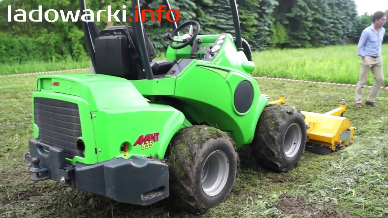 Ładowarka Avant serii 600 w akcji