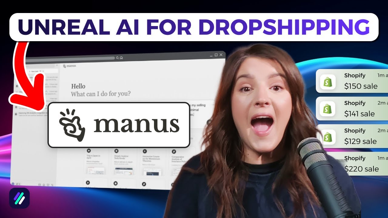 Manus AI Agent will Change Dropshipping for EVER