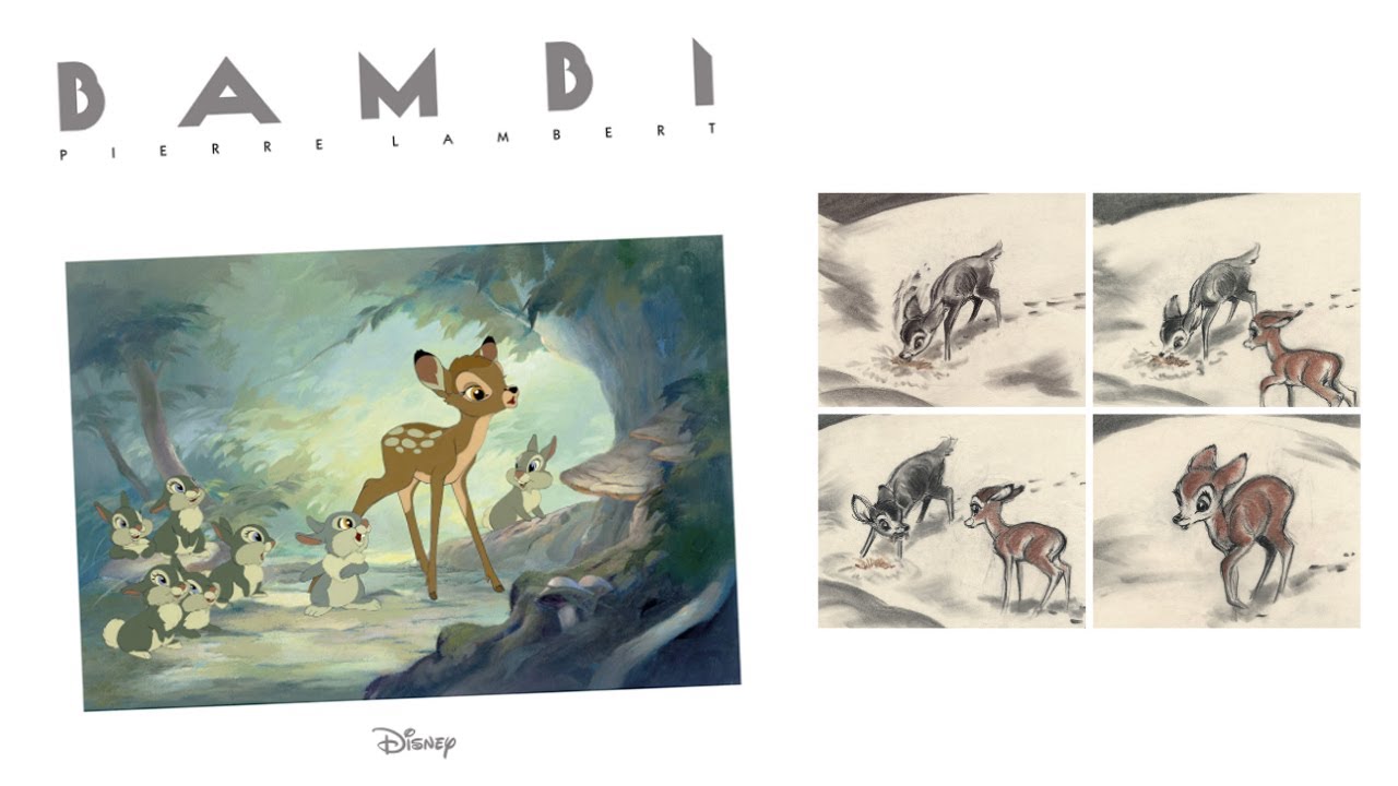 The art of Bambi - Pierre Lambert