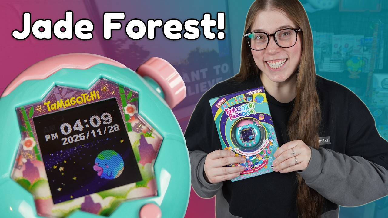 Распаковка Tamagotchi Paradise Jade Forest! ✨ | PandaBunny
