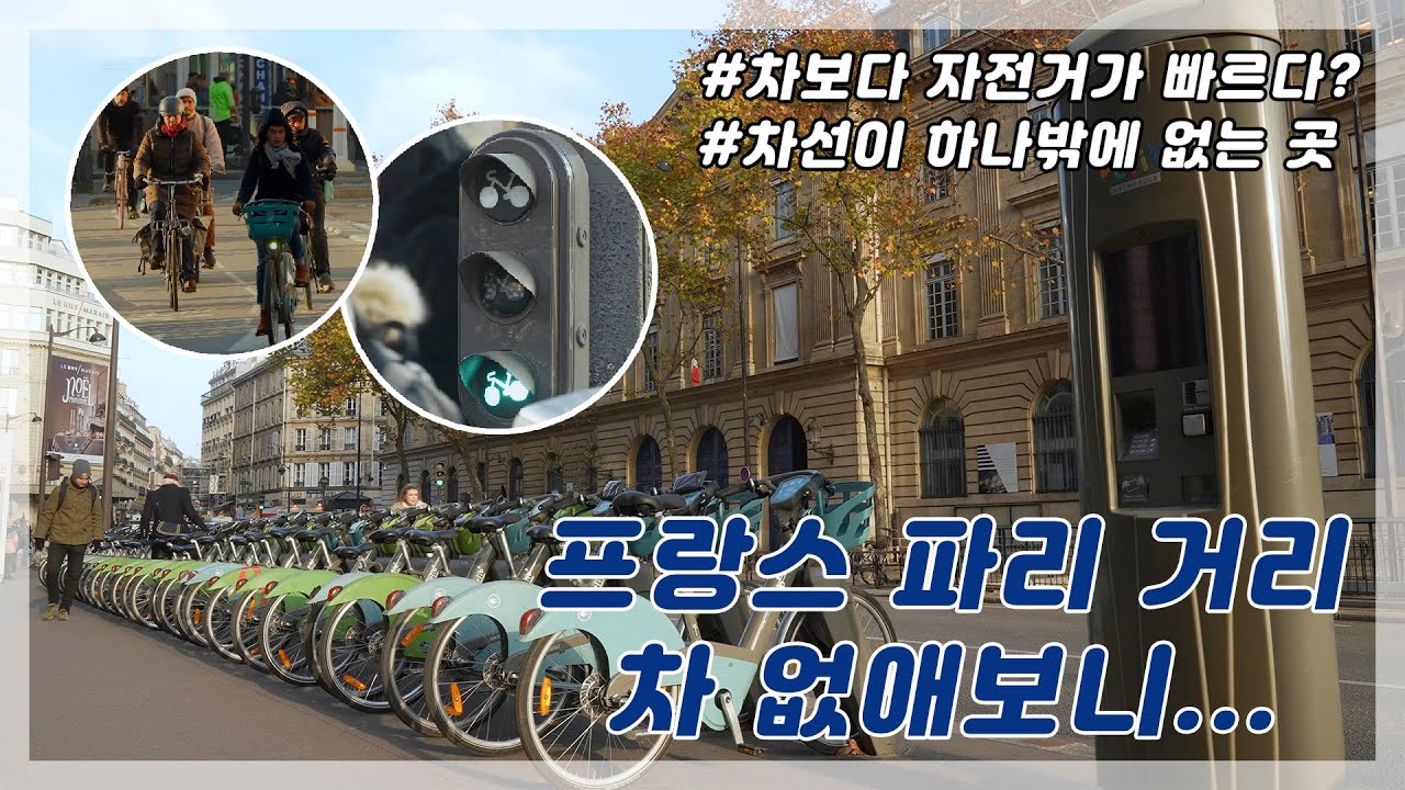 파리에 이제 차 가져오지 마세요! 