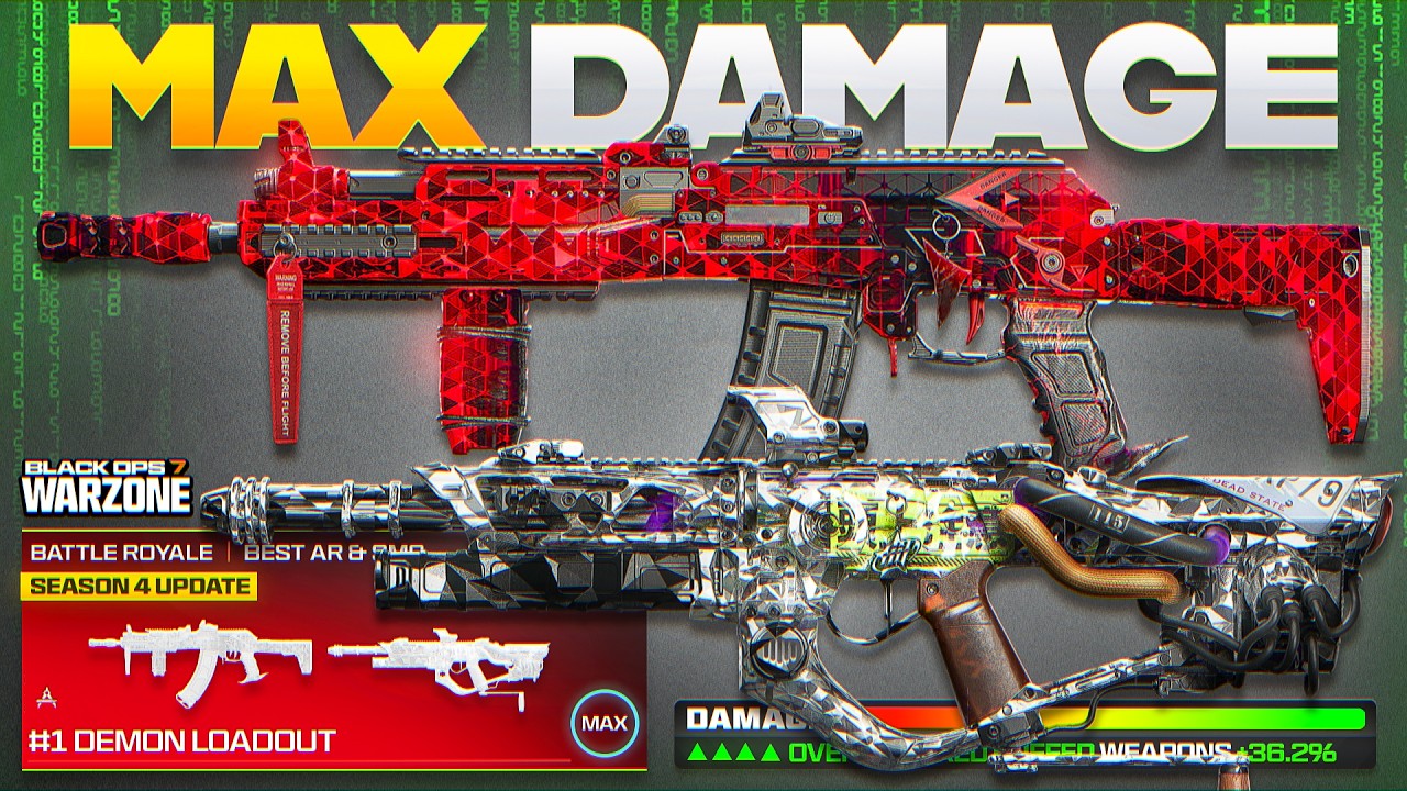 new #1 OVERPOWERED META LOADOUT for Warzone BO7! (Season 4 Meta Loadouts)