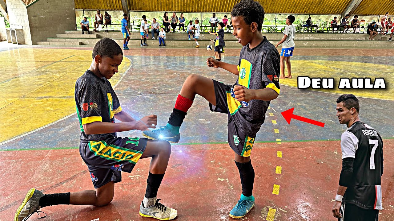 Palácio das Artes vs Band - festival de futsal (sub 13 deu aula no jogo)