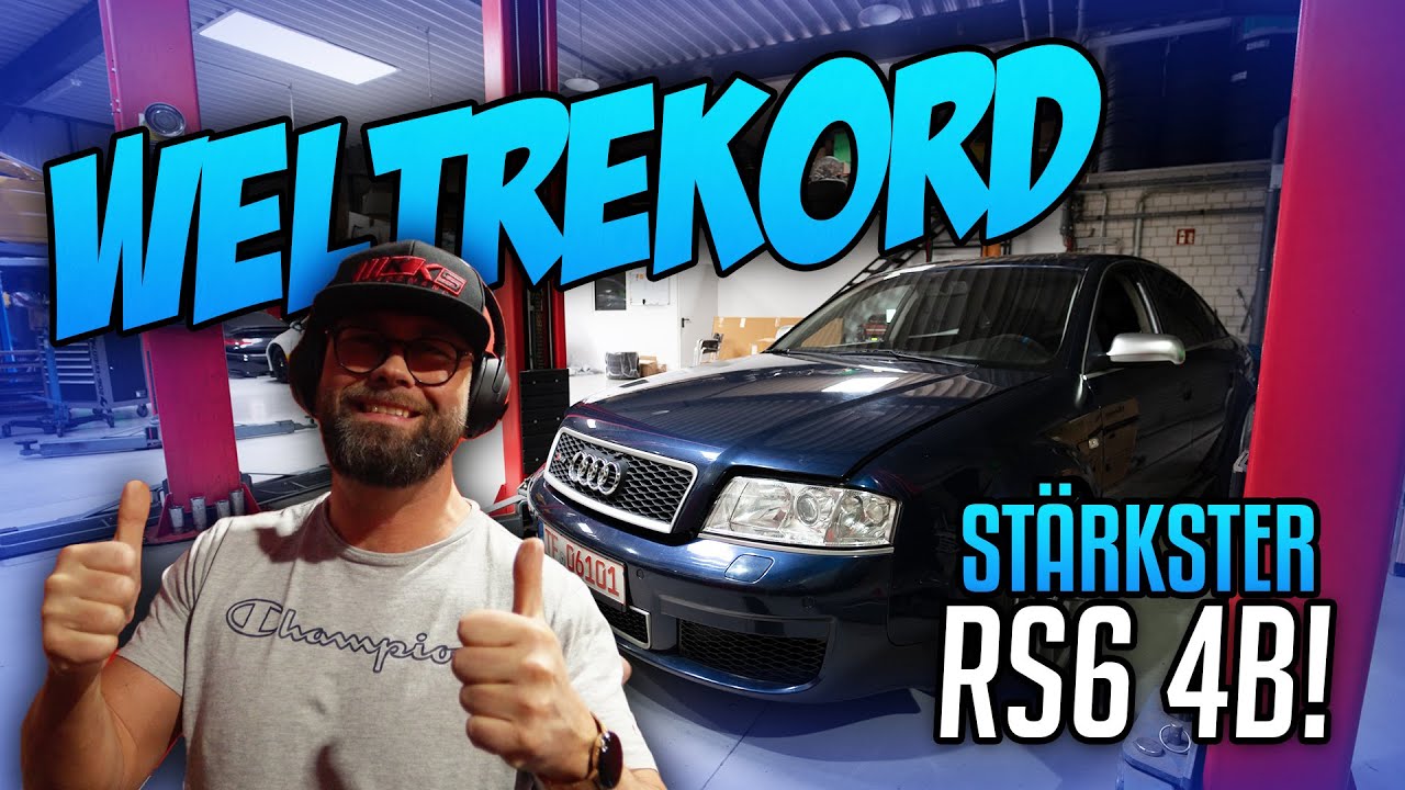 Stärkster RS6 4B der Welt 1300 PS Weltrekord! | KKS-Performance