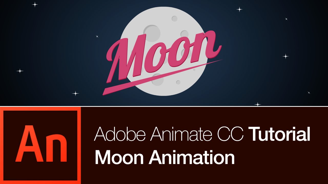 Animate CC Tutorial: Create the Moon Animation (FREE DOWNLOAD)
