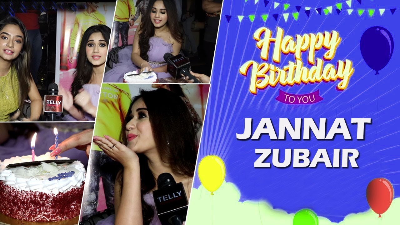 Jannat Zubair Rahmani Play Fun Challenges With Friend Anushka Sen On Her Birthday| Telly Reporter