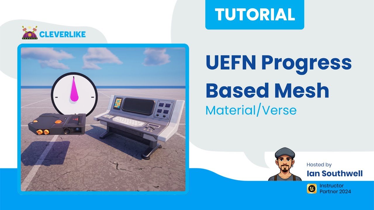 #UEFN Progress Based Mesh Device - Material and Verse