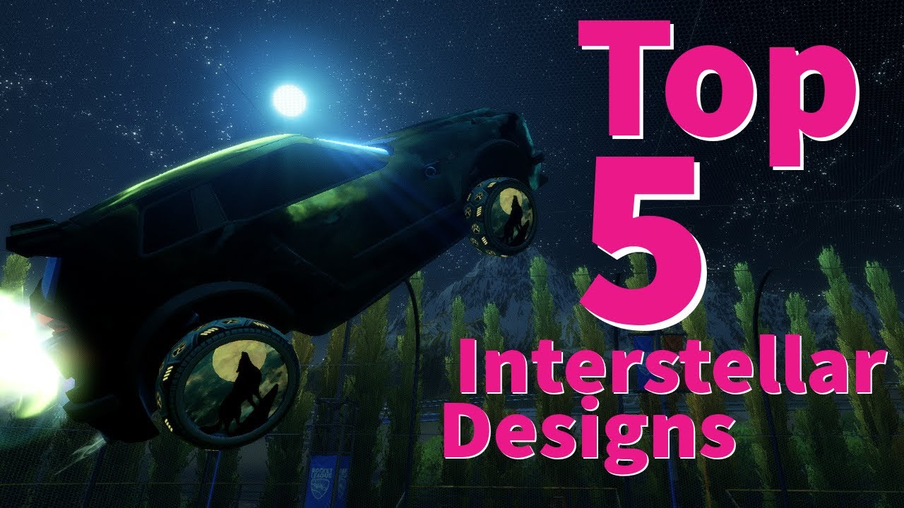 Top 5 Interstellar Designs! (Fennec Edition) *Rocket League*