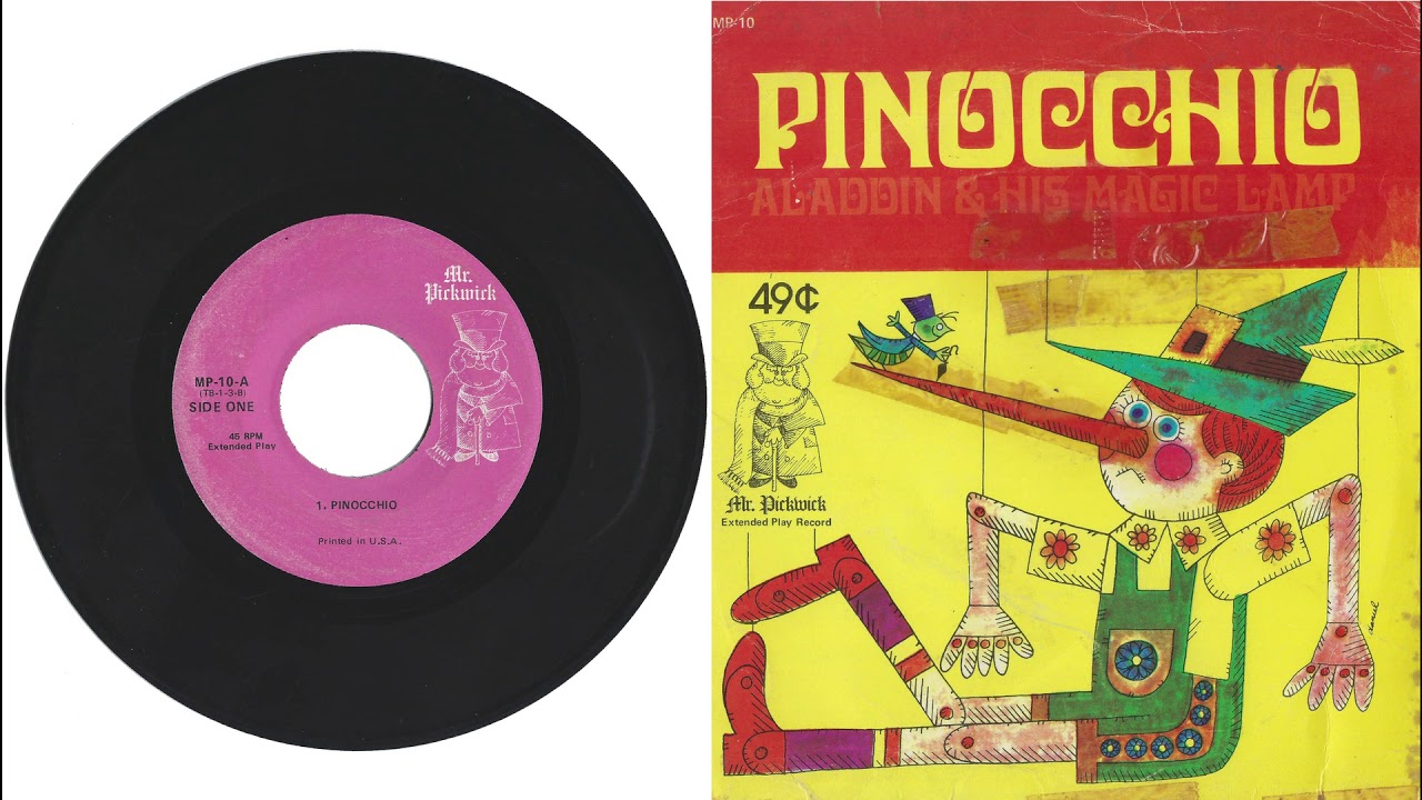 Mr Pickwick Records MP10 1970 PINOCCHIO
