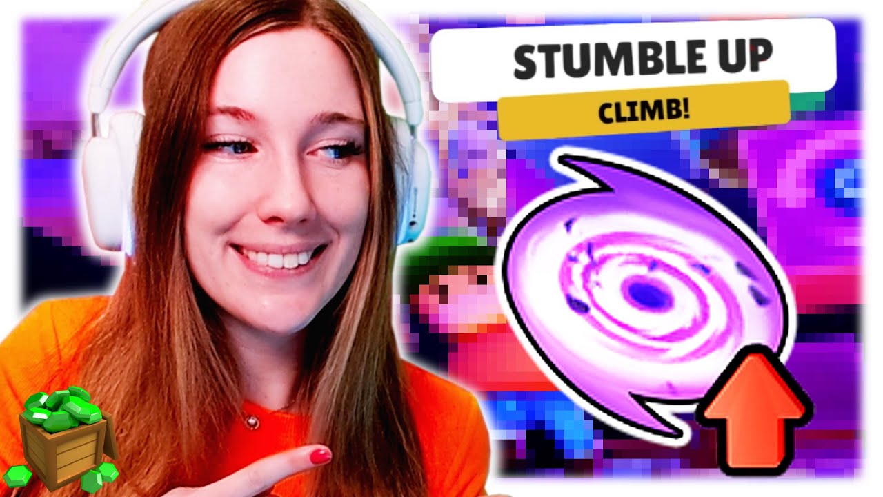 GEM SZÓRÁS + MEDDIG megyek  A STUMBLE UP-ban? Tesztelem az új pályát ł Stumble Guys #60