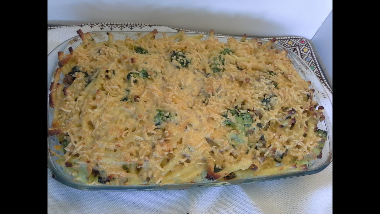 Gratin de pâtes et légumes /facile et rapideكراتان بالمقرونية والخضر سهل. وسريع التحضير