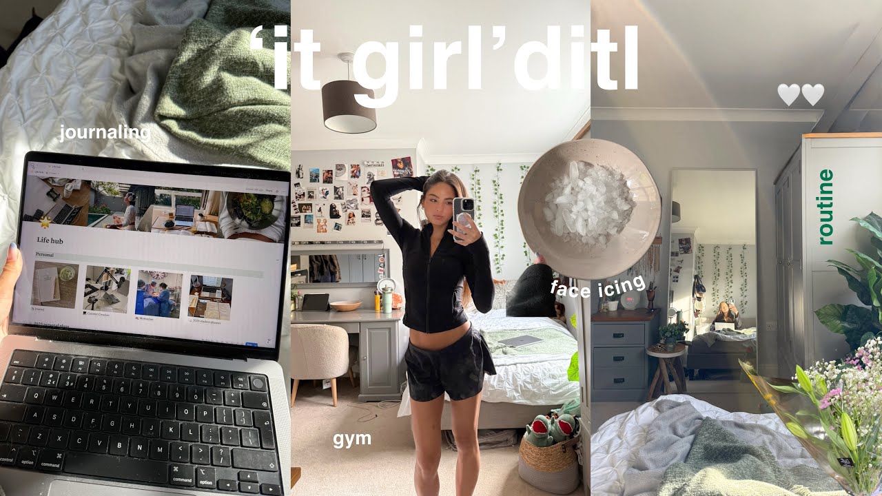 living my life like a pinterest board for a day🎧🥥🧘🏼&zwj;♀️ romanticising my day