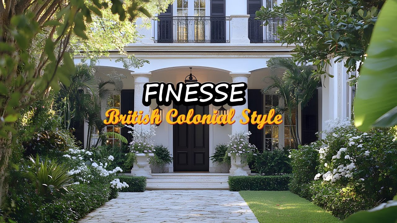 Step Inside a Stunning British Colonial style Home