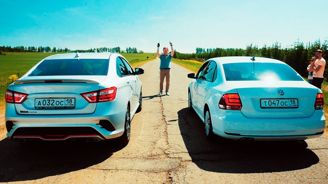 VESTA SPORT ЗАРУБА С ТУРБО ВАГОМ И КОРЕЙЦАМИ