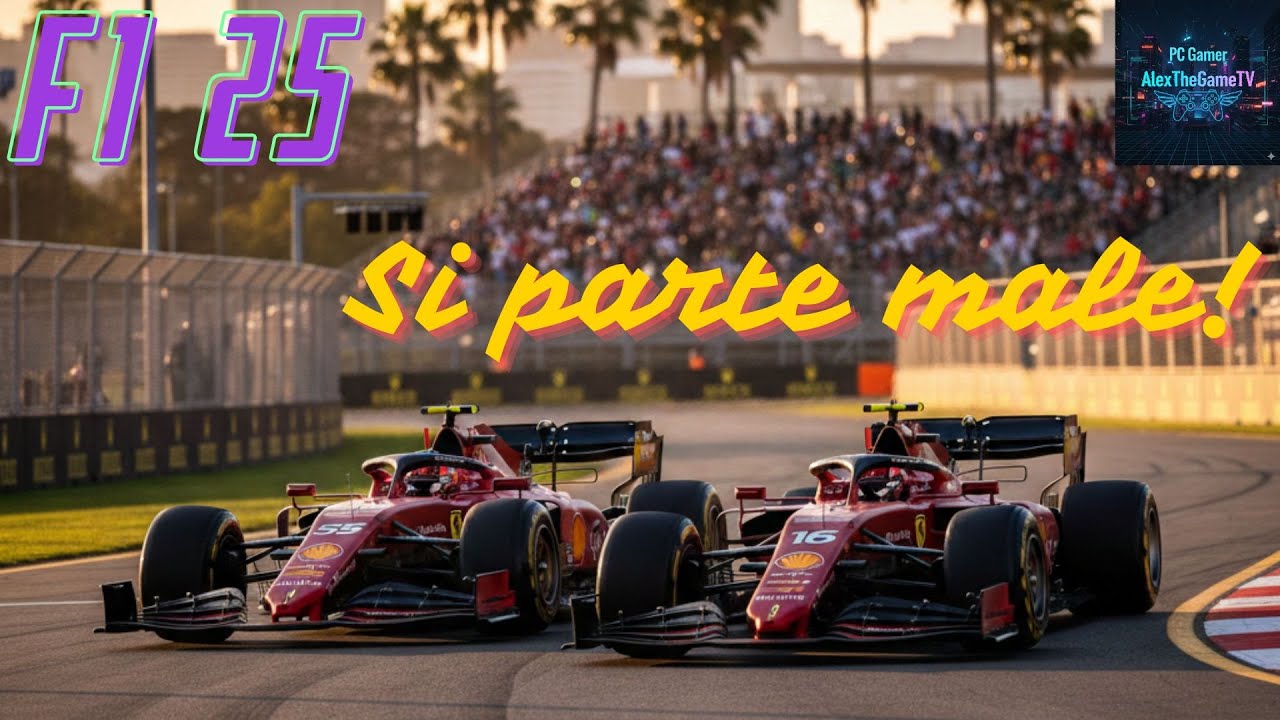 F1 25 CARRIERA PILOTI MULTI COOP | GP DI AUSTRALIA | SI INIZIA LA STAGIONE!