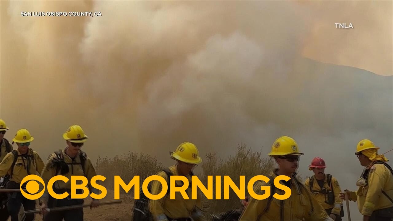 Crews rush to contain raging wildfires forcing evacuations in western states