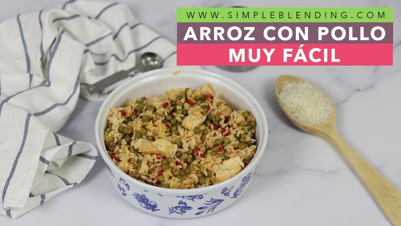 ARROZ CON POLLO MUY FÁCIL | El mejor arroz con pollo | Receta fácil de arroz