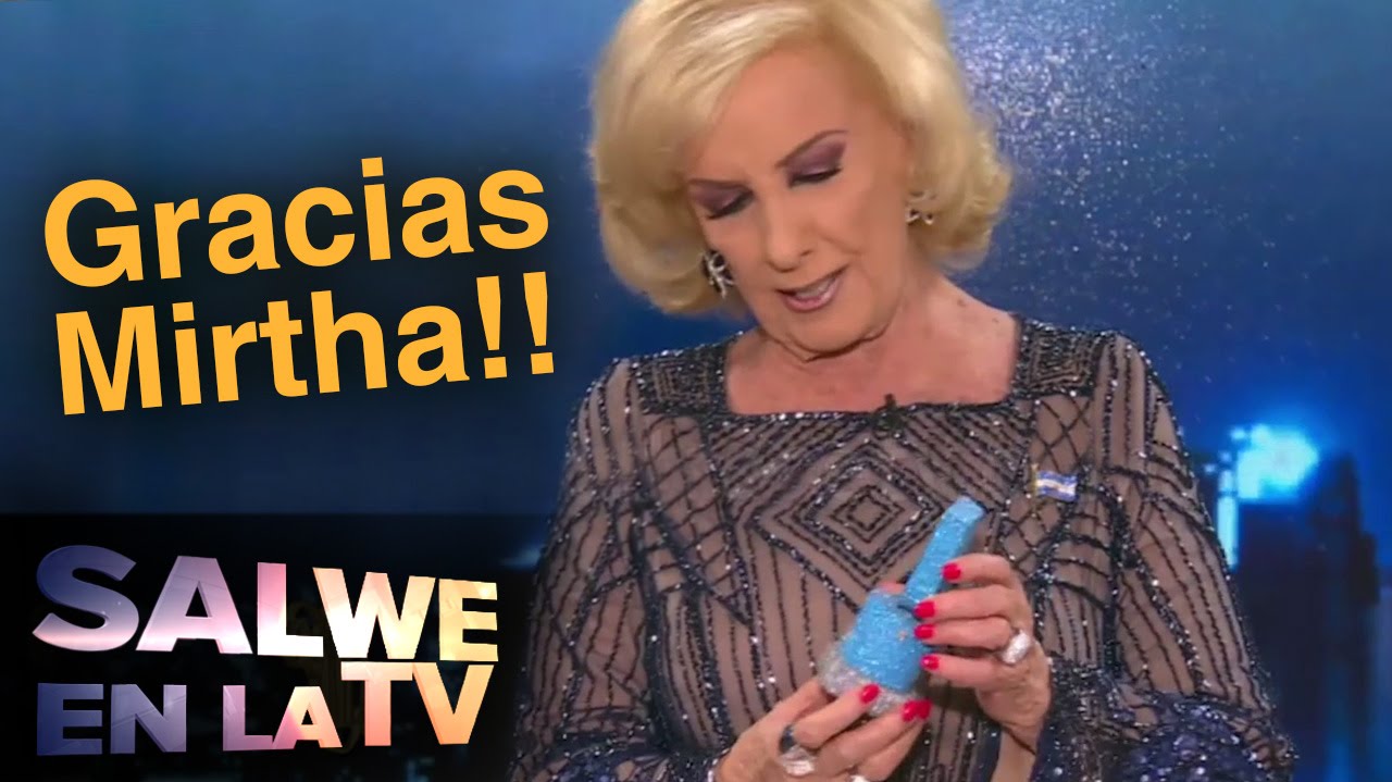 Gracias Mirtha!!! | Salwe en la TV