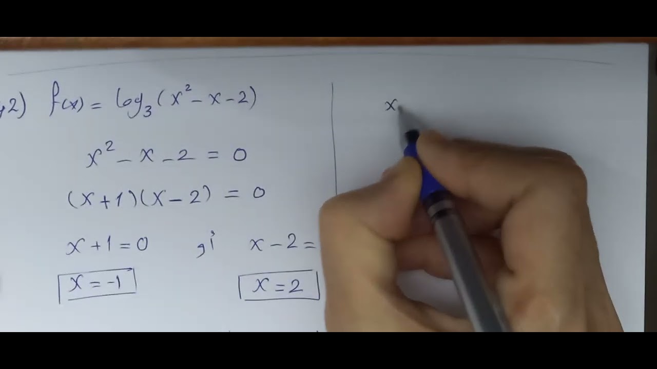 التمارين(41إلى44)الدرس الثالث(الاقترانات اللوغاريتمية )رياضيات توجيهي أدبي