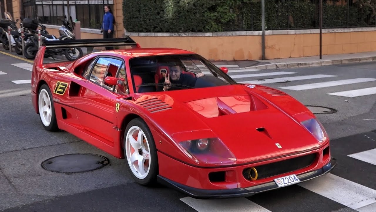 LA SEULE FERRARI F40 LM DE MONACO 😍 + Ride en C63 AMG 🔥
