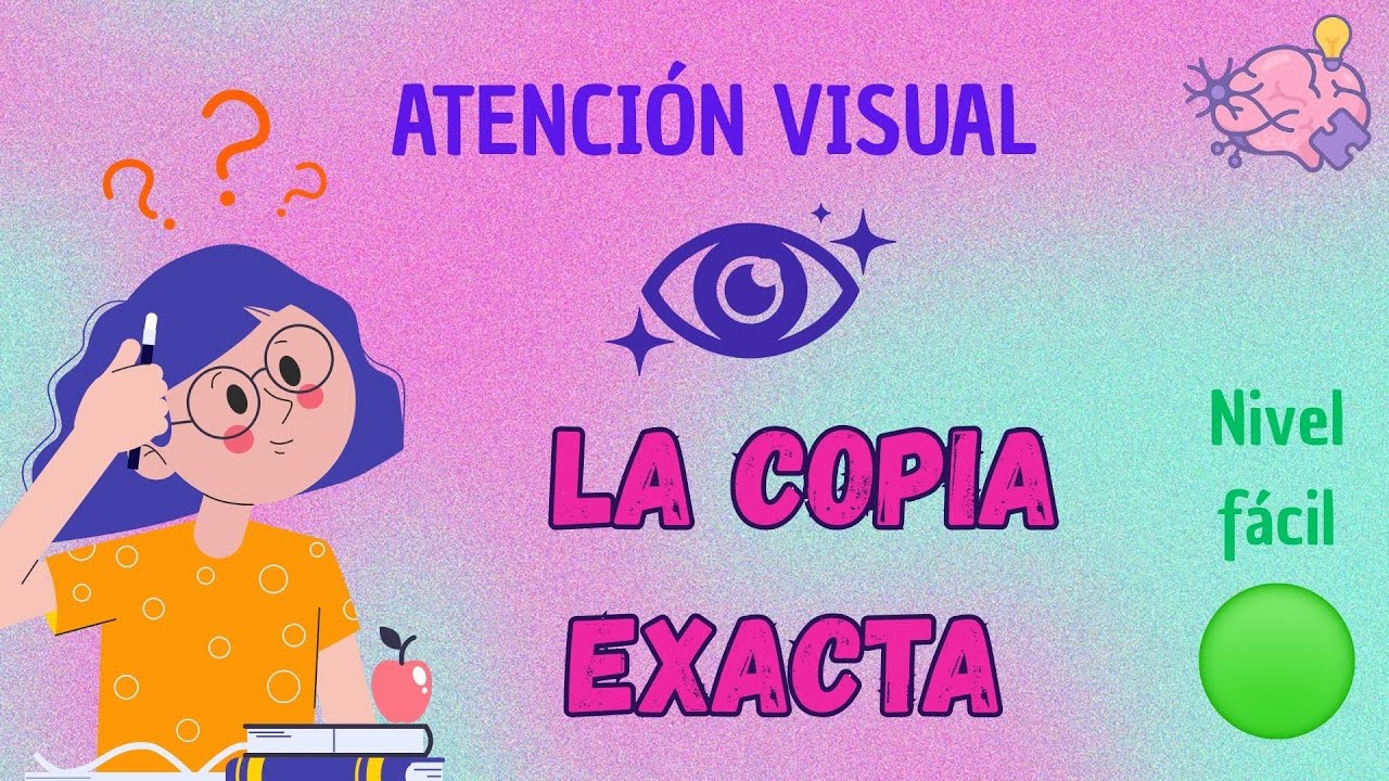 Ejercita tu cerebro 👀La copia exacta- Nivel fácil