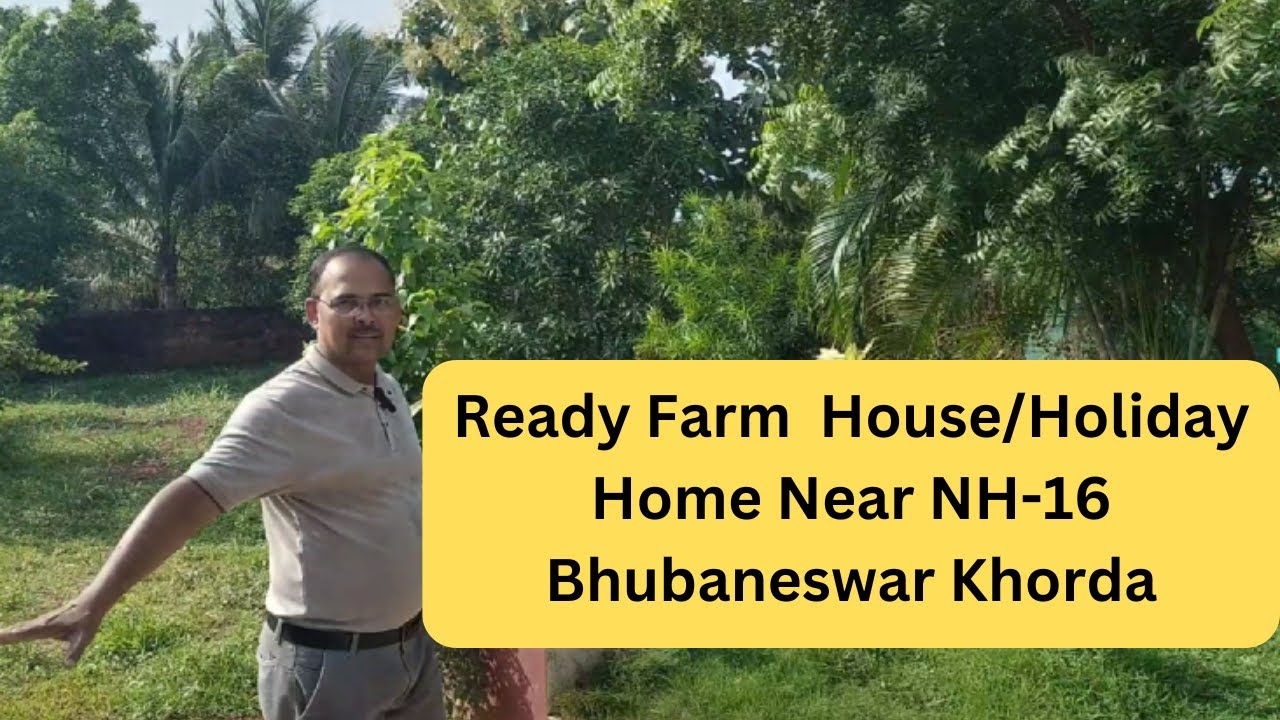 Ready Farmhouse/ Second Home Near Bhubaneswar For Sale
