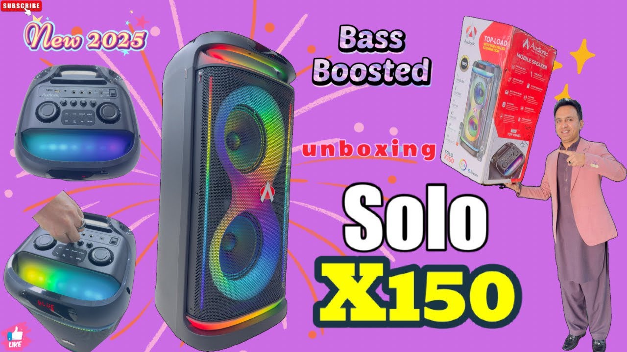 AUDIONIC TOP LOAD SOLO X150 unboxing/new arrival
